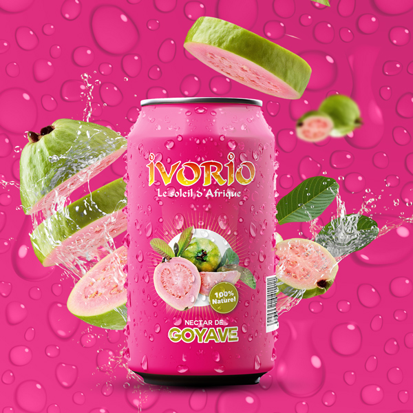 Jus de goyave IVORIO – Copé, Est Côte d'Ivoire